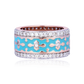 Turquoise Enamel Ring