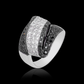 Black Diamonds Ring