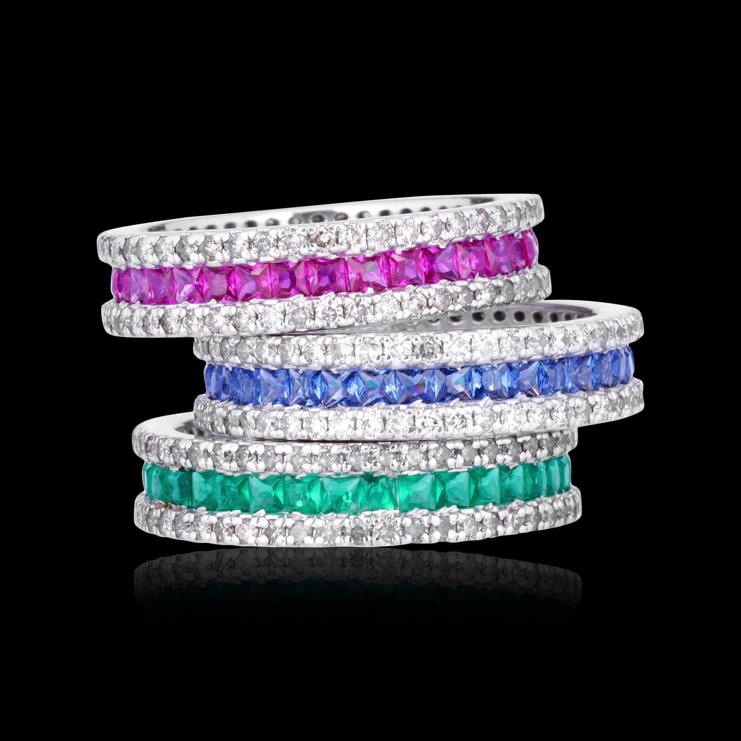 Emerald and Diamond Band