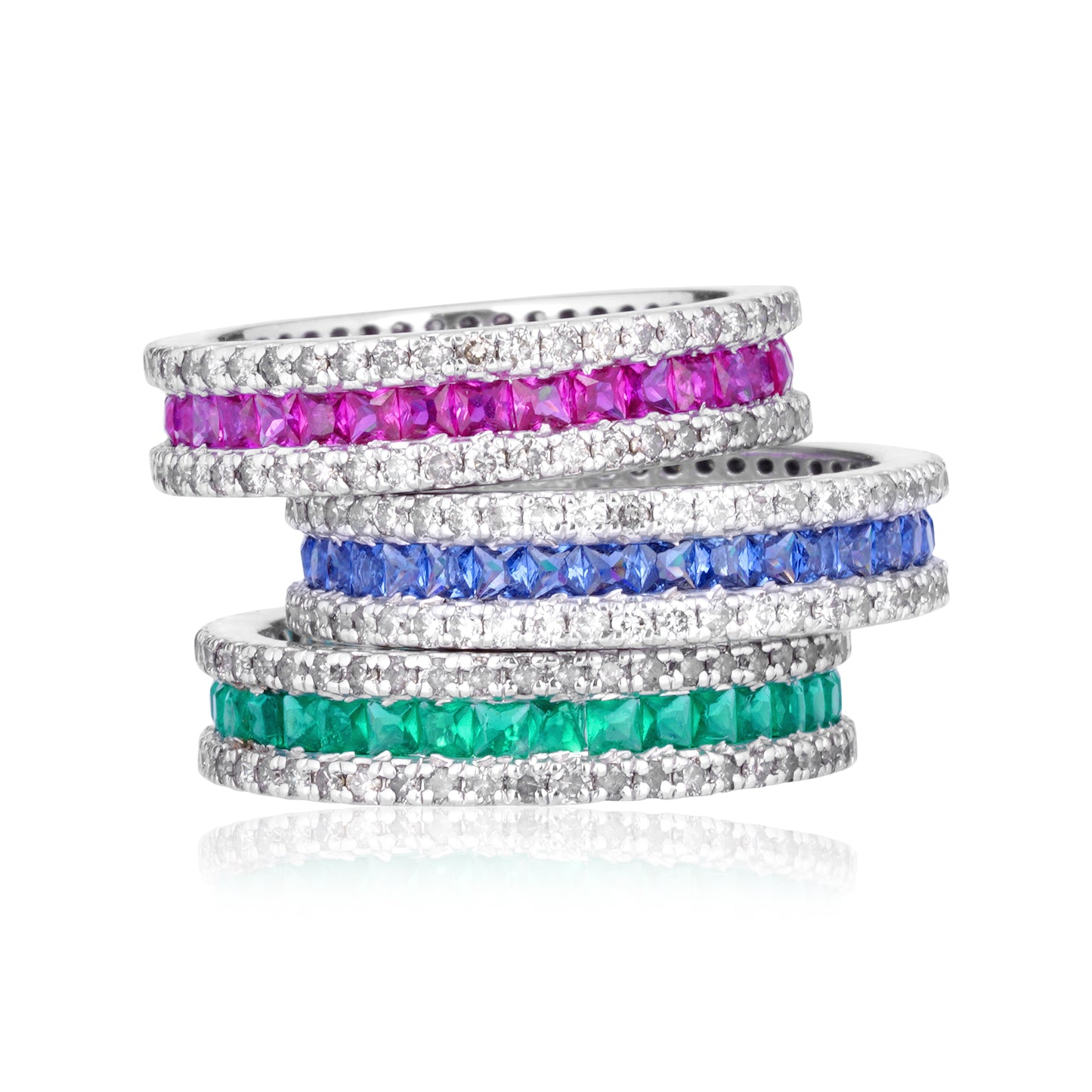 Emerald and Diamond Band