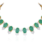 Columbian Emerald & Diamond Necklace (heavy)