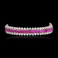 Ruby And Diamond Tennis Bracelet