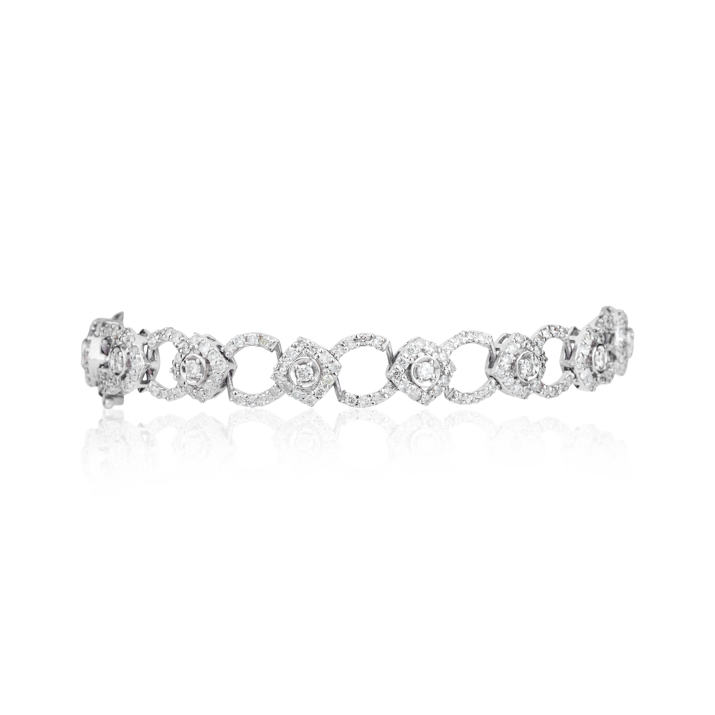 All Diamond Tennis Bracelet