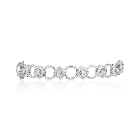 All Diamond Tennis Bracelet