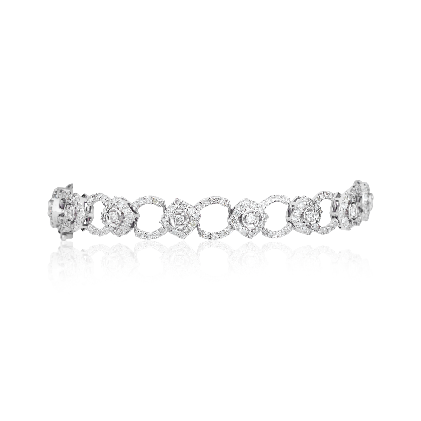 All Diamond Tennis Bracelet