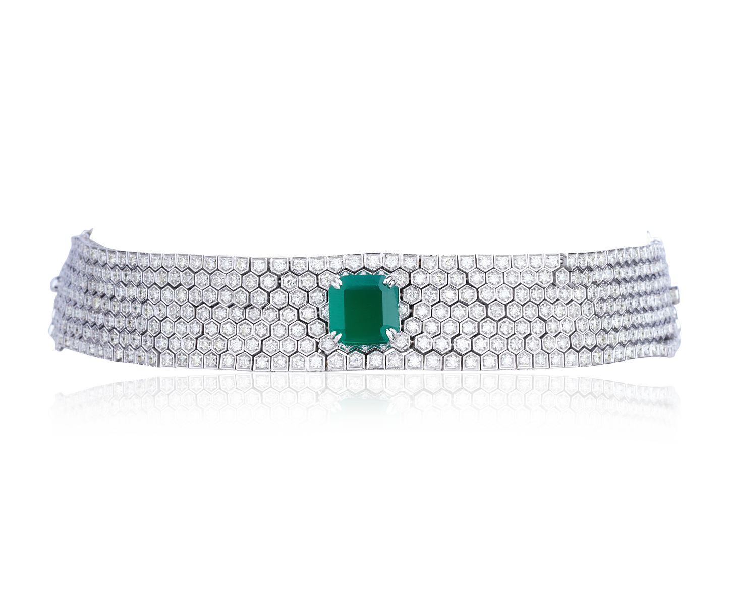 Emerald and Diamond Choker