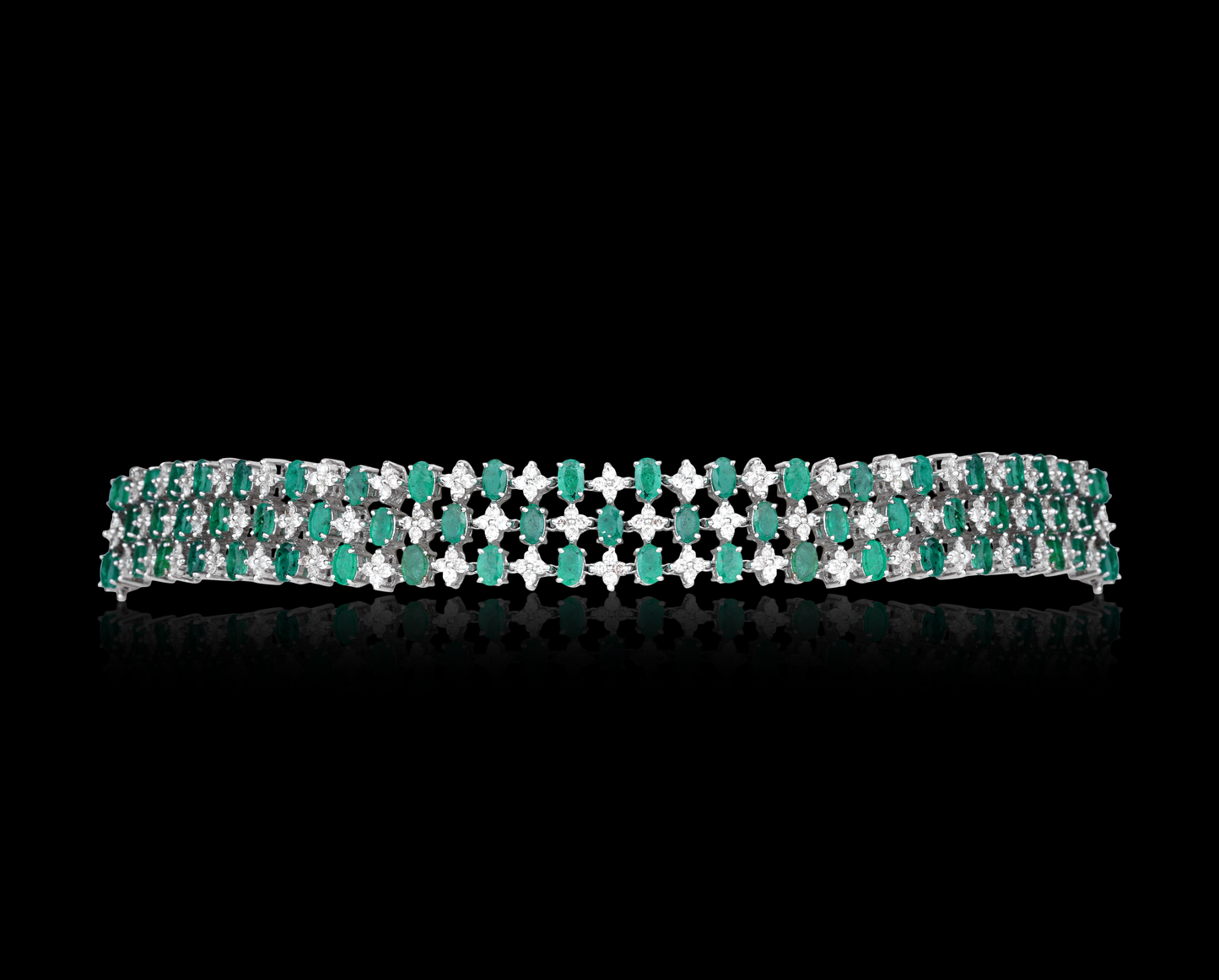 Emerald And Diamond Choker